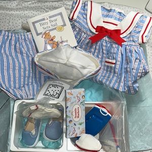 American Girl Bitty Baby Sailing Set Retired Complete! Never used.